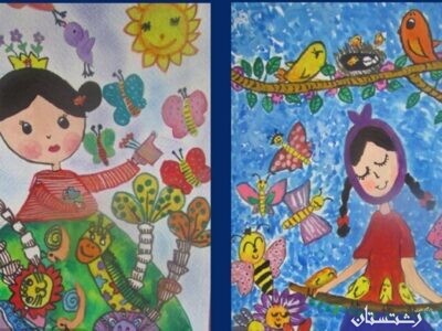 درخشش دو کودک گیلانی در جشنواره ملی نقاشی صلح و دوستی