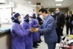 فرماندار رشت از پرستاران بیمارستان های آریا و قائم تقدیرکرد.