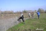 عملیات رفع تصرف از بستر ۲۵ ساله رودخانه سفید رود در شهرستان آستانه اشرفیه اجرا شد.
