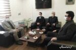 دیدار مدیر شرکت ملی پخش فرآورده های نفتی گیلان با فرماندار شهرستان شفت