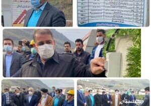 افتتاح و‌بهره برداری از ۱۰ پروژه زیربنایی شبکه های توزیع برق در سطح شهرستان رودبار