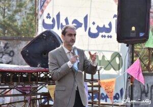 حضور شهردار رشت در مراسم کلنگ زنی مسجد امام محمد باقر(ع) محله کوی ارشاد