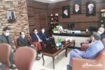 دیدار مدیر شرکت ملی پخش فرآورده های نفتی منطقه گیلان با فرماندار صومعه سرا