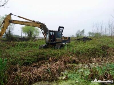 جلوگیری از تخریب و تصرف سه هکتار از اراضی تالابی بندر انزلی