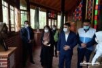 بازدید فرماندار رشت از موزه میراث روستایی گیلان واقع در سراوان