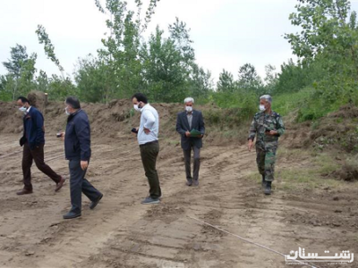 آزادسازی بیش از ۲ هکتار از اراضی ساحلی و بستر رودخانه در لاهیجان و آستانه اشرفیه