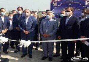 افتتاح پروژه‌های توسعه‌ای فرودگاه بین المللی سردار جنگل رشت