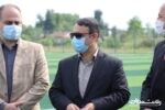 افتتاح چمن مصنوعی مجموعه ورزشی ۲۲ بهمن شهر کوچصفهان در هفته دولت