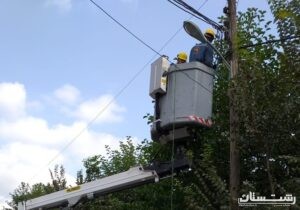 تداوم روند پایدار سازی شبکه های توزیع برق در مناطق کم برخوردار استان گیلان