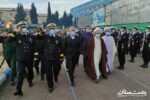 برگزاری مراسم صبحگاه مشترک نیروهای مسلح گیلان در ناوگان شمال با حضور استاندار