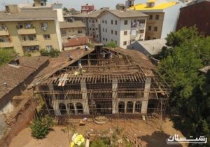 اتمام مرمت بخش‌های آسیب‌دیده خانه شیرازی‌ رشت