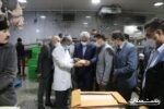 بازدید شبانه استاندار گیلان و سرپرست فرمانداری رشت از کشتارگاه صنعتی طیور پیربازار
