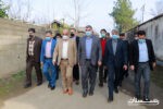 ریاست بنیاد مسکن انقلاب اسلامی از روستاهای شهرستان شفت بازدید کرد