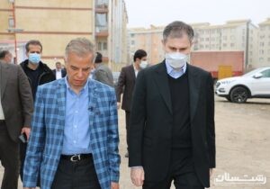 بازدید مدیرگروه قطعات خودرو عظام از پروژه ١٨ کلاسه مسکن مهر رشت