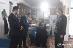 دیدار سرپرست اداره مخابرات شهرستان رودسر با خانواده شهید قبادی کمنی