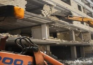 اجرای حکم تخریب ساختمان های فاقد مجوزهای قانونی ساخت و ساز در رشت