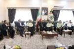دیدار و تجلیل اعضای شورا و شهردار رشت از فرماندهان نیروی انتظامی