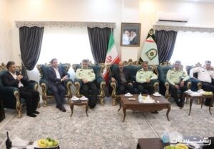 دیدار و تجلیل اعضای شورا و شهردار رشت از فرماندهان نیروی انتظامی