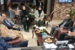 دیدار مدیرکل بهزیستی گیلان با فرماندار شهرستان صومعه سرا