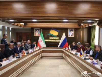 نشست توسعه مبادلات تجاری ایران و روسیه در منطقه آزادانزلی