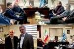 دیدار رؤسای پیشین دانشگاه علوم پزشکی گیلان با دکتر آشوبی