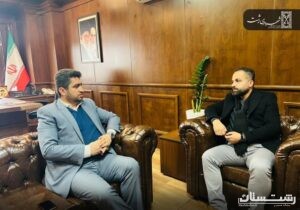 دیدار سرپرست شهرداری رشت با مدیرعامل تیم فوتبال داماش گیلان