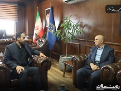 دیدار رئیس اتاق مشترک ایران و روسیه با شهردار رشت