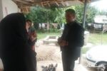 بازدید مدیرکل بهزیستی گیلان از منزل توانخواه جسمی حرکتی در شهرستان فومن