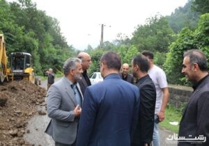 مدیرعامل شرکت گاز گیلان از پروژه گازرسانی خوشه امام زاده ابراهیم (ع) شفت بازدید کرد