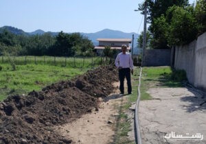 اصلاح شبکه آبرسانی روستاهای خانه های آسیاب و عسگرمحله شهرستان آستارا