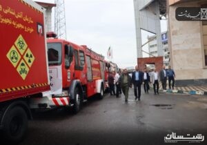 نیروها و خودروهای امدادی شهرداری به همراه موکب مردمی خدام العتره به شهرستان آستارا اعزام شدند
