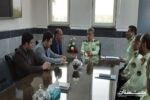 نشست مشترک سرپرست راه وشهرسازی گیلان با فرماندهی انتظامی استان