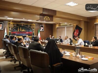 حضور شهردار رشت در جلسه صحن علنی شورای اسلامی شهر