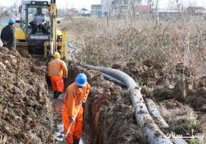 توسعه خط انتقال و شبکه توزیع آب شرب در روستای آجی بوزایه شهرستان رشت