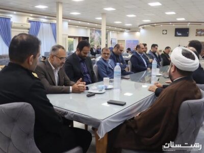 دیدار رئیس شورا، اعضای شورای اسلامی و شهردار رشت با فرمانده آموزش تخصص های دریایی نداجا