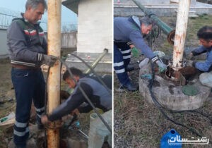 افزایش ظرفیت تامین آب شرب سایت باغبانان شهرستان فومن