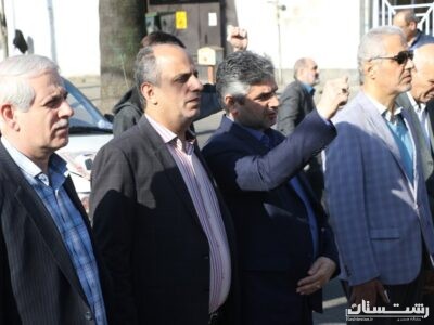 حضور سرپرست و کارکنان بهزیستی گیلان در راهپیمایی باشکوه یوم الله ۲۲ بهمن