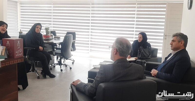 دیدار سرپرست بهزیستی گیلان با مدیران مرکز شیرخوارگاه آمنه تهران