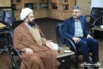 دیدار مدیرکل مرکز خدمات حوزه های علمیه استان با مدیرکل بهزیستی گیلان