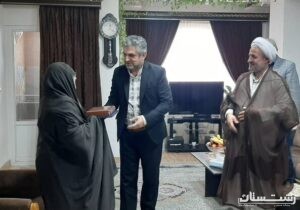 دیدار مدیرکل بهزیستی گیلان با خانواده “شهید مدافع حرم محمدحسین عطری” در شهرستان رشت