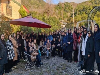 برپایی گلگشت و اردوی یک روزۀ بانوان شاغل در شرکت آبفای گیلان