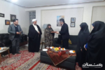دیدار مدیرکل بهزیستی گیلان با خانواده {شهید مدافع حرم محمد رضا یعقوبی} در شهرستان رشت