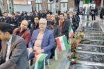 حضور مدیرشرکت نفت گیلان در میهمانی لاله ها و ادای احترام به مقام شهدا