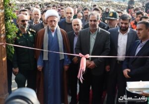 افتتاح طرح توسعه صنعتی ۲۱۰ میلیارد تومانی پالت و جعبه چوبی در رضوانشهر