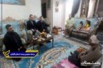 عیادت مدیر کل پست استان گیلان از همکار شاغل در اداره امورپستی