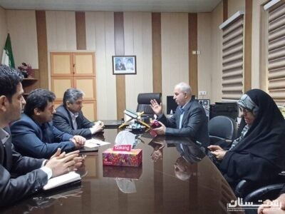 دیدار نماینده مردم رشت در مجلس شورای اسلامی با مدیر کل بهزیستی گیلان در بهزیستی رشت