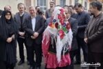 افتتاح سالن ورزشی مدرسه ۱۲ کلاسه برکت سردار شهید حاج قاسم سلیمانی خمام