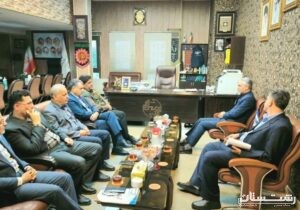 دیدار مدیر کل امور کارکنان شرکت مخابرات ایران با مدیر مخابرات منطقه گیلان