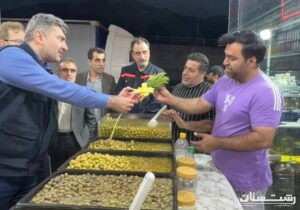 بازدید مدیرعامل شرکت توزیع برق گیلان از اصناف و واحد‌های تجاری شهرستان رودبار