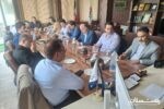 جلسه هم‌اندیشی مدیران شرکت توزیع برق گیلان با رئیس بسیج اصناف و روسای اتحادیه های صنفی مرکز استان